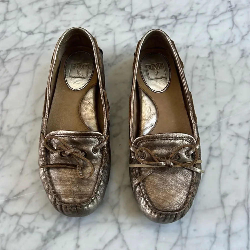 Frye Reagan Campus Driver Shoes size 7 womens